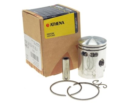 Piston complet Athena 38.4mm, axe 10mm, vélomoteur Piaggio Piston complet Athena 38.4mm, axe 10mm, vélomoteur Piaggio