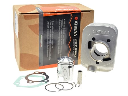 Kit Athena Ø38,4mm 50cc, alu, axe 12mm, Piaggio Ciao/SI Kit Athena Ø38,4mm 50cc, alu, axe 12mm, Piaggio Ciao/SI