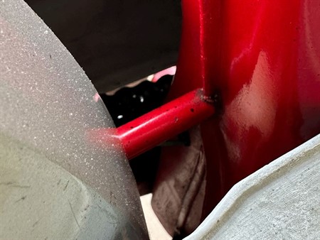 Pivot à souder pour garde-boue arrière, Puch Maxi N