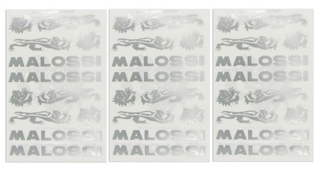 Aufkleberset Malossi chrom Aufkleberset Malossi chrom
