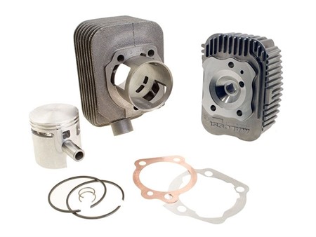 Kit Malossi 73cc, Ø 46.5mm fonte, axe de piston 12mm, Piaggio Ciao/Si Kit Malossi 73cc, Ø 46.5mm fonte, axe de piston 12mm, Piaggio Ciao/Si