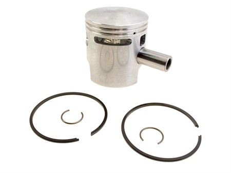 Zylinderkit Malossi 73cc, Ø 46.5mm Guss, inkl. Zylinderkopf, Piaggio Ciao/Si, Kolbenbolzen 12mm