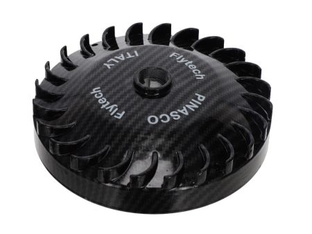 Schwungrad Pinasco Flytech 2.0 Carbon-Look, Piaggio Ciao/SI für Elektro-Zündung