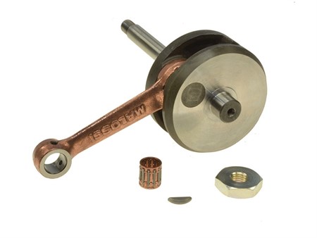 Vilebrequin Malossi RHQ, axe 10mm, Piaggio Ciao