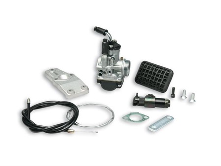 Kit carburateur complet PHBG 19BS, pour carter Malossi, vélomoteurs Piaggio Ciao/SI