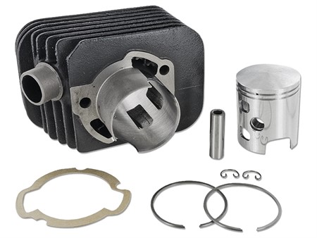 Zylinderkit DR 43mm Guss, Kolbenbolzen 10mm, Piaggio Ciao/SI Zylinderkit DR 43mm Guss, Kolbenbolzen 10mm, Piaggio Ciao/SI