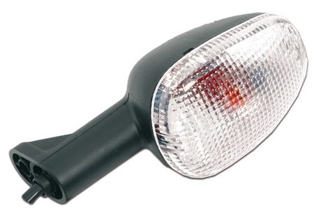 Clignotants Aprilia RS 50 1999-2005, avant droit ou arriere gauche, transparent, homologué CE Clignotants Aprilia RS 50 1999-2005, avant droit ou arriere gauche, transparent, homologué CE