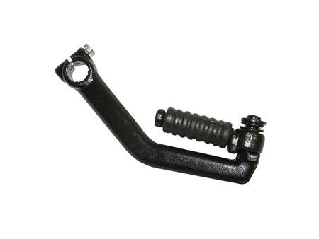 Pedale de kick acier noir, scooter Piaggio 50cc