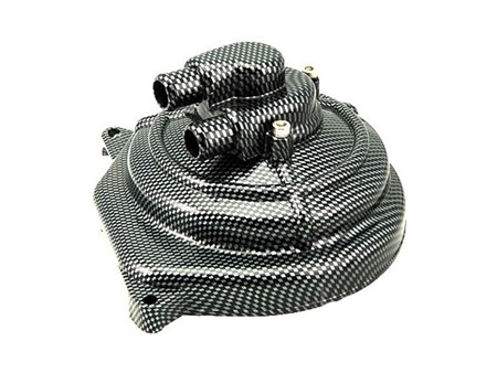 Wasserpumpendeckel Alu, Minarelli LC- carbon Wasserpumpendeckel Alu, Minarelli LC- carbon