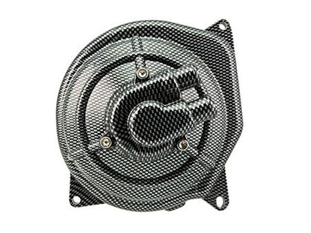 Wasserpumpendeckel Alu, Minarelli LC- carbon