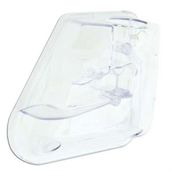 Luftfilterdeckel Minarelli horizontal, Transparent