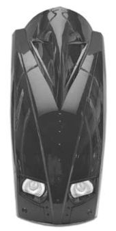 Front Peugeot Ludix Bi-Halogen TNT, Schwarz Front Peugeot Ludix Bi-Halogen TNT, Schwarz