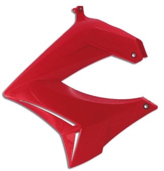 Seitenteil Derbi Senda Tank links, Rot Seitenteil Derbi Senda Tank links, Rot