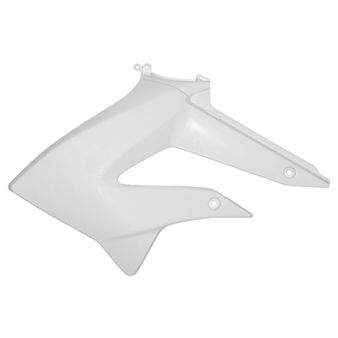 Seitenteil Tank links Derbi Senda DRD weiss 2011-> Seitenteil Tank links Derbi Senda DRD weiss 2011->