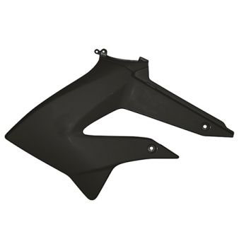 Seitenteil Tank links Derbi Senda DRD schwarz 2011-> Seitenteil Tank links Derbi Senda DRD schwarz 2011->