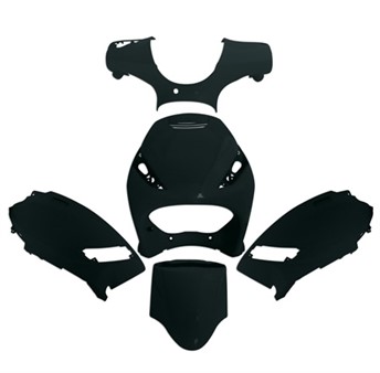 Habillage noir mét., Piaggio Zip >2000