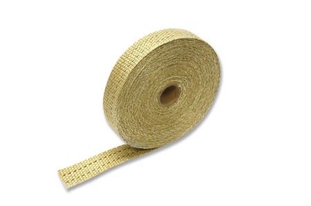 Bande isolante d'échappement, 1 pouce (25.4mm) x 15m beige