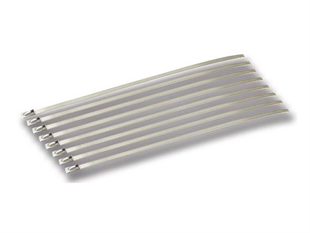 Endband Edelstahl zu Auspuffband DEi, 20cm (8 Stück) Endband Edelstahl zu Auspuffband DEi, 20cm (8 Stück)