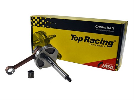 Vilebrequin Jasil compétition, Piaggio Ciao/SI, axe de piston 12mm Vilebrequin Jasil compétition, Piaggio Ciao/SI, axe de piston 12mm