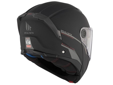 Helm MT ATOM 2 SV (Klapphelm) schwarz matt Doppelvisier (Grösse M)