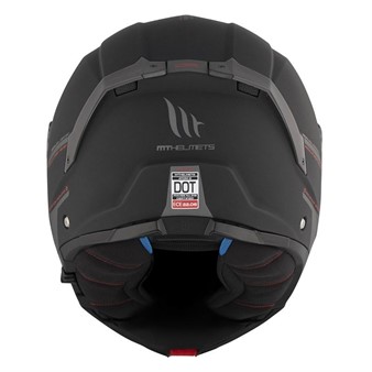 Helm MT ATOM 2 SV (Klapphelm) schwarz matt Doppelvisier (Grösse M)