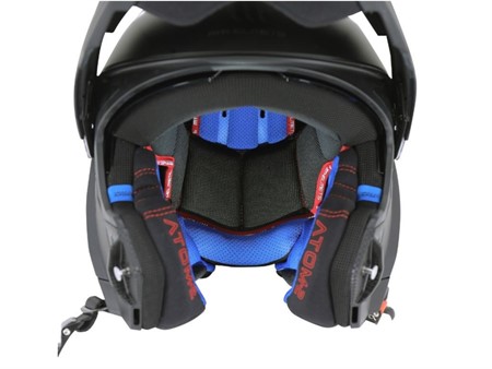 Helm MT ATOM 2 SV (Klapphelm) schwarz matt Doppelvisier (Grösse M)