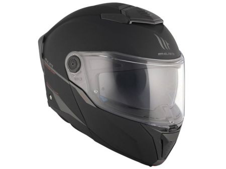 Casque intégral modulable MT ATOM 2 SV noir mat, double visière Taille : XL Casque intégral modulable MT ATOM 2 SV noir mat, double visière Taille : XL