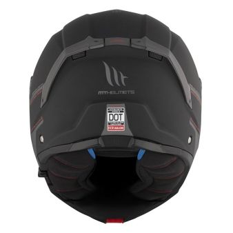 Helm MT ATOM 2 SV (Klapphelm) schwarz matt Doppelvisier (Grösse XL)