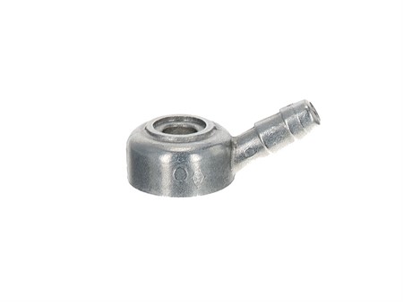 Raccord/pipette d'arrivée d'essence, coudée à 45°, carburateur Dell'Orto SHA-Piaggio/SHA Raccord/pipette d'arrivée d'essence, coudée à 45°, carburateur Dell'Orto SHA-Piaggio/SHA