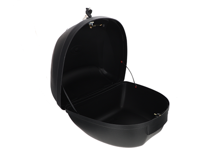 Top Case 28 Liter schwarz/weiss inkl. Halterung
