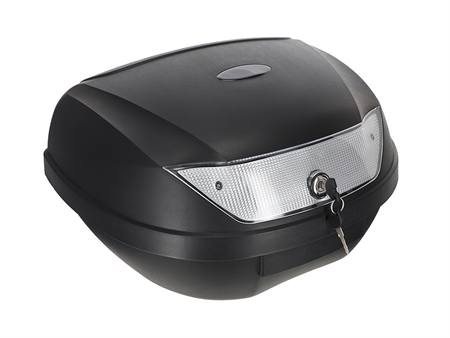 Top Case 51 Liter schwarz/weiss inkl. Halterung Top Case 51 Liter schwarz/weiss inkl. Halterung