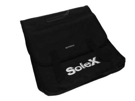 Sacoches polyester noir, vélomoteurs Solex (38x35x11cm) Sacoches polyester noir, vélomoteurs Solex (38x35x11cm)