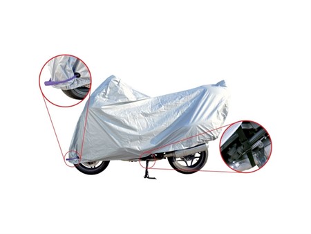 Faltgarage Mofa/Scooter silber XL