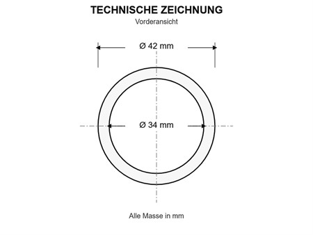 Joint pot d'échappement 32x42x3mm Scooter Yamaha 125 X-Max 2006>