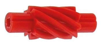 Pignon de compteur 8 dents Vespa avec logement de câble de compteur de 2,7 mm Pignon de compteur 8 dents Vespa avec logement de câble de compteur de 2,7 mm