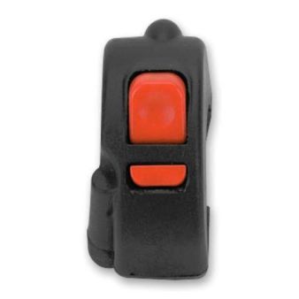 Commutateur Domino RX Run ON/OFF/Mapping universel noir/rouge Commutateur Domino RX Run ON/OFF/Mapping universel noir/rouge