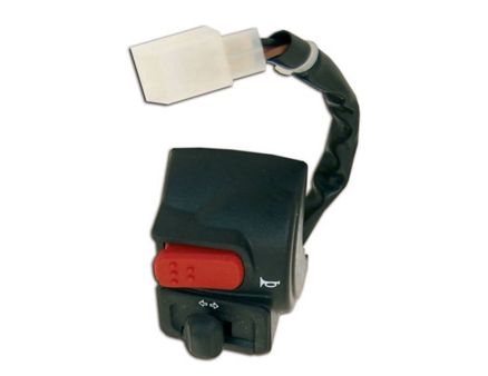 Commutateur gauche (côté boutons) MBK Booster/Yamaha Bw's noir Commutateur gauche (côté boutons) MBK Booster/Yamaha Bw's noir