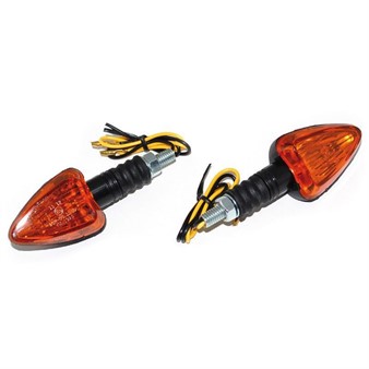 Blinker Replay Peak schwarz matt CE