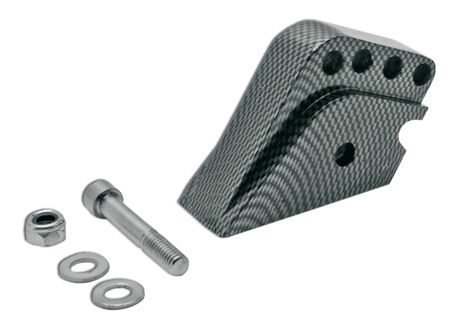 Réhausseur d'amortisseur TNT Peugeot look carbon