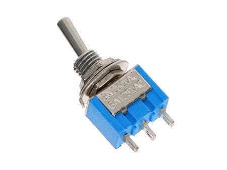 Kippschalter, on - off universal (3A 250V / 6A 125V)
