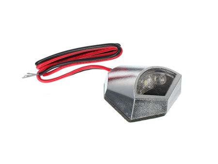 Nummernschildbeleuchtung LED, (Mit E-Prüfzeichen), Chrom Nummernschildbeleuchtung LED, (Mit E-Prüfzeichen), Chrom