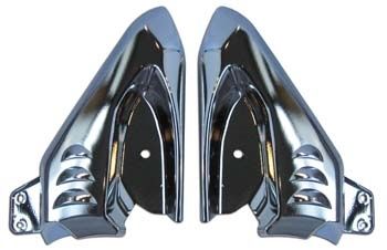Caches reposes pieds chrome Yamaha T-Max >2008 Caches reposes pieds chrome Yamaha T-Max >2008