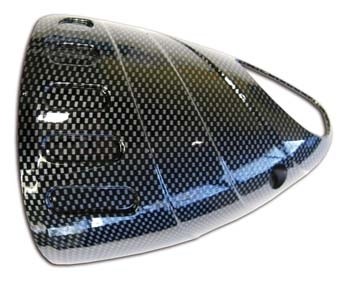 Protection d`échappement avant Yamaha T-Max 500 < 2007 carbon