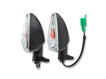 Blinkerset hinten links/rechts transparent, Yamaha Aerox 50 R Naked ab 2013
