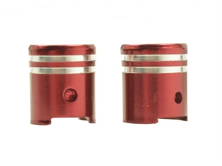 Ventildeckel Smile, 1 paar, Rot