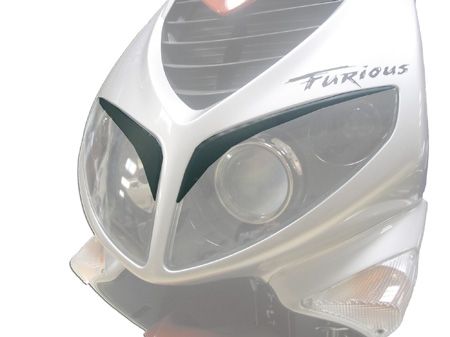 Cache optique ODF Peugeot Speedfight 2 noir Cache optique ODF Peugeot Speedfight 2 noir