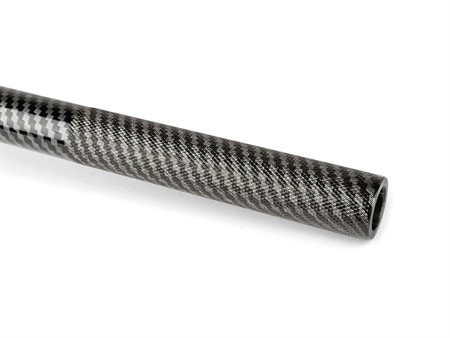 Guidon cross aluminium avec barre de renfort, look carbone 81cm