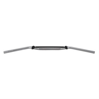 Crosslenker aluminium mit Strebe, titan look 81cm