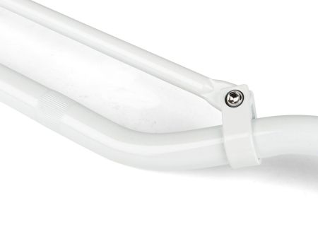 Crosslenker aluminium mit Strebe, weiss 81cm
