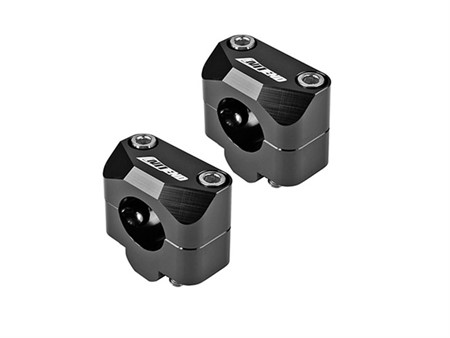 Lenkeradapter 22mm auf 28.6mm inkl. Schrauben schwarz